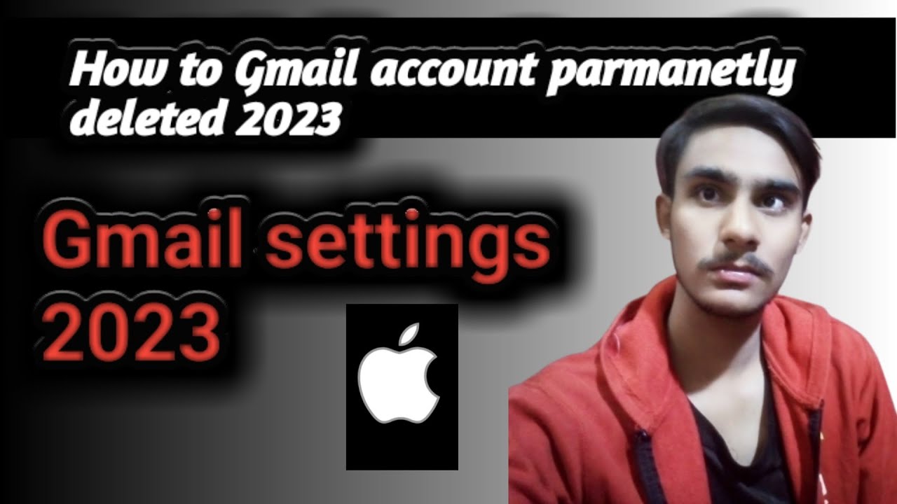 how to delete gmail account 2023 - YouTube