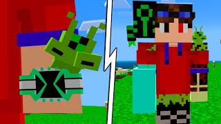 A FORÇA DO OMNITRIX BIOGOSMA NO BEN 10 MINECRAFT!