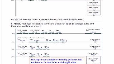 ADV2A 03 - Latched Sequencing RSLogix500, A PLC Tutorial.avi