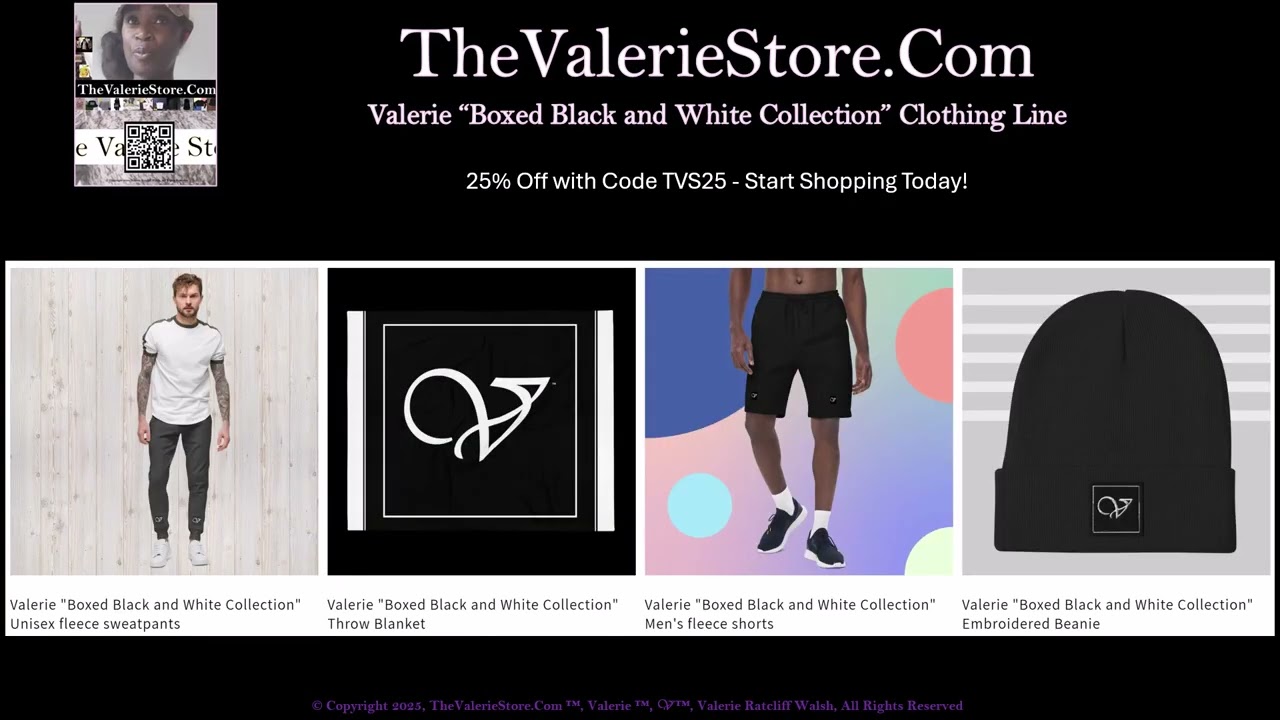 Valerie Boxed Black and White Collection Music Video