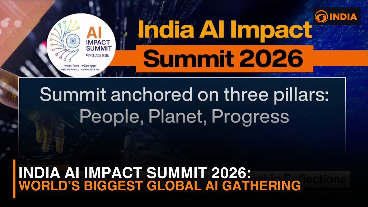 India AI Impact Summit 2026: World’s Biggest Global AI Gathering | DD India