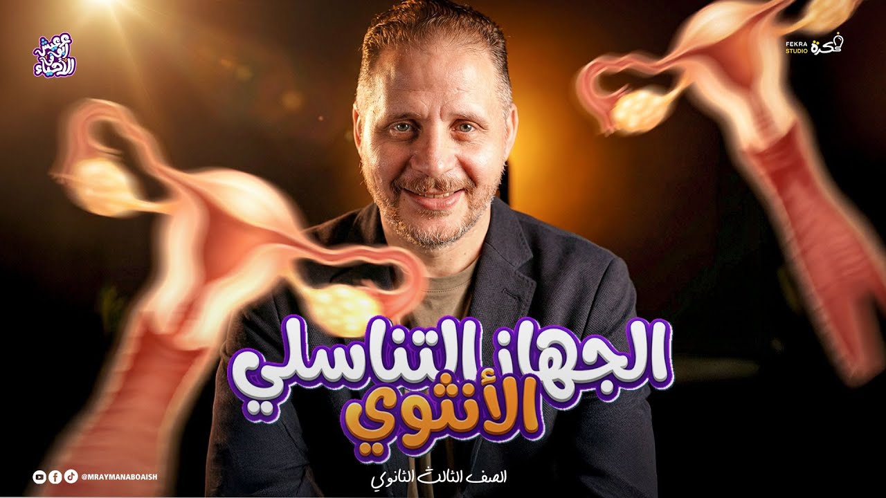 الجهاز التناسلي الأنثوي ومراحل تكوين البويضات | أحياء 3 ثانوي