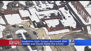 Bullet Found In Hopkinton High School, Students Dismissed