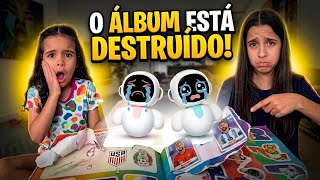 DEU RUIM! O álbum de figurinhas dos robôs EILIKOS foi DESTRUÍDO 