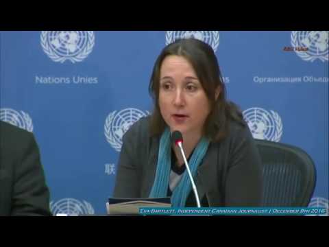 კანადელი ჟურნალისტი, ევა ბარტლეტი სირიის ომის შესახებ