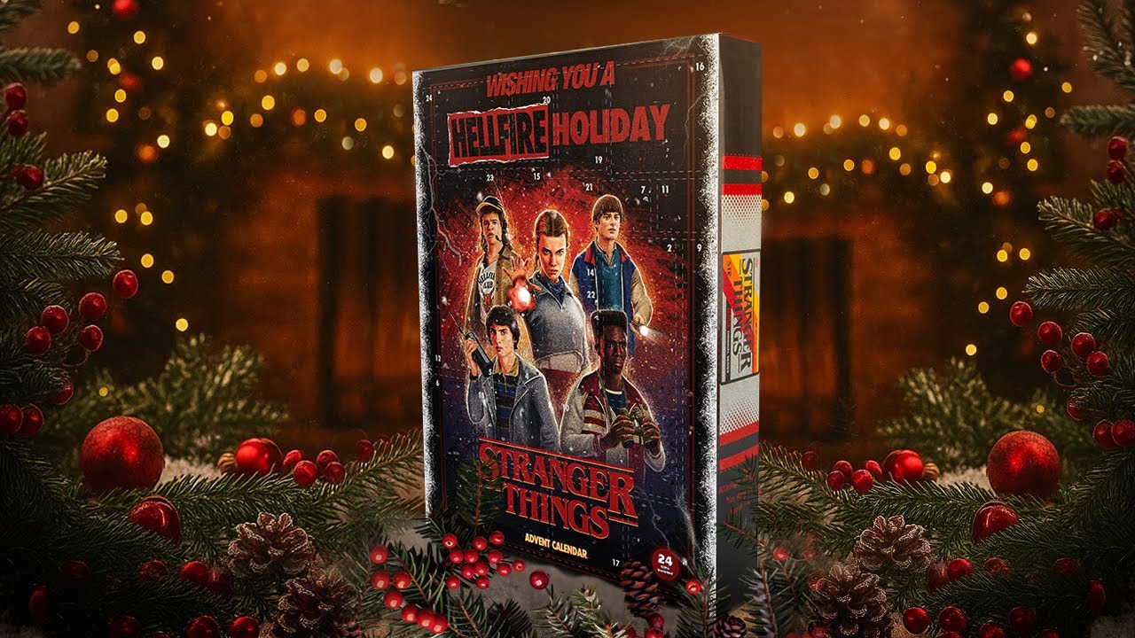 What's Hiding in the Upside Down? Stranger Things Advent Calendar 2025 Unboxing by Cinereplicas