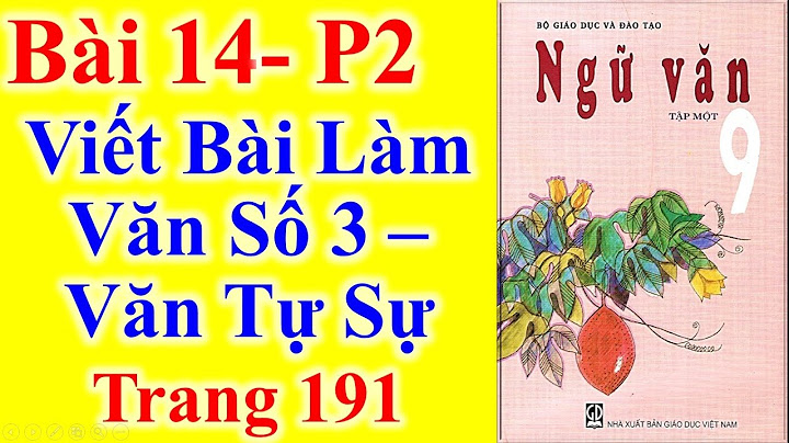 Tập làm văn số 2 lớp 9 đề 2 năm 2024