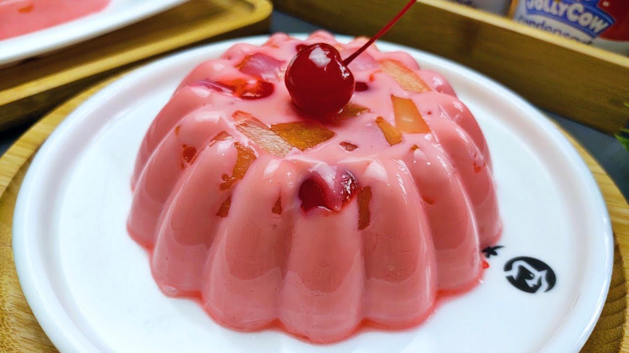 Pinakamasarap na Fruity Jelly Dessert na Nagawa ko!Creamy and Fruity