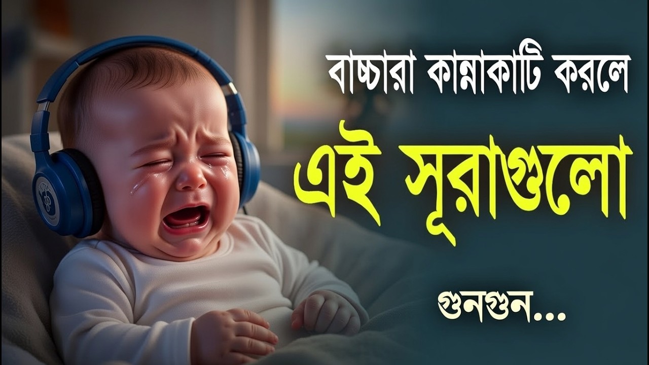 রাতে বাচ্চারা কান্নাকাটি করলে এই সূরা গুলি শুনুন কান্না বন্ধ হয়ে যাবে ইনশাআল্লাহ Recited Alaa Aqel.