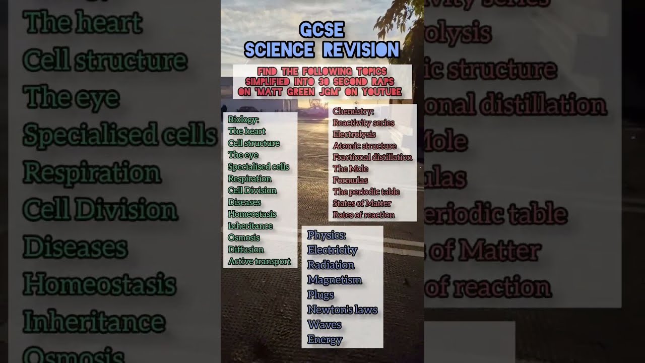 GCSE Science Revision