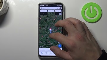 How to Change Map Type on MOTOROLA Edge 20 Lite Google Maps