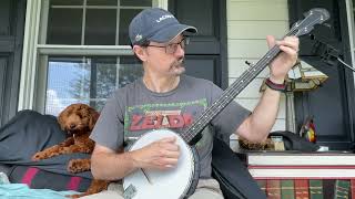 Skip to my Lou - Clawhammer Banjo, True Day 1 with Wookie on the Porch by Jerfish Entertainment, Music, Sailing, and Farms 393 views 10 months ago 18 seconds