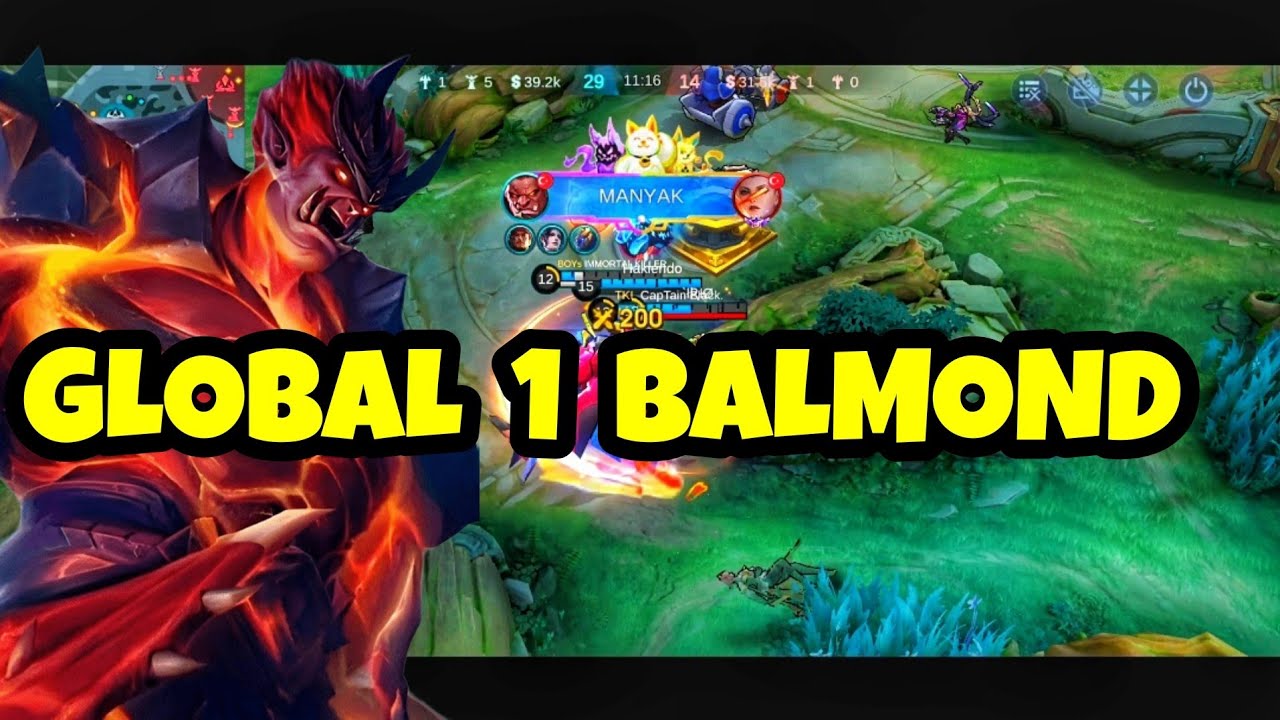 Global 1 Balmond Hakiendo Gameplay - Rank Mİstik Zafer | Mobile Legends