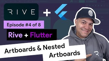 Animations w/ Rive + Flutter: Artboards and Nested Artboards - Ep.4