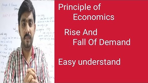 Economics lectures rise and fall of demand lecture by Sir Tahir Urdu & Hindi