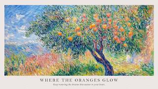 Relaxing Piano Music 🍊 Where the Oranges Glow | Peaceful Music for Sleep, Study & Relaxation