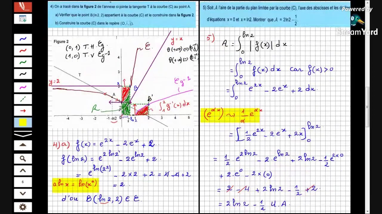 Correction Problème Bac technique 2020 Partie 2