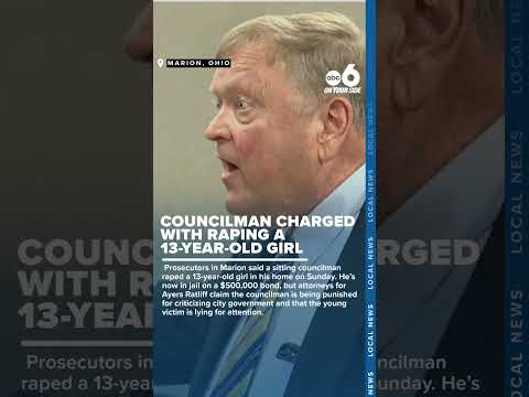 Marion councilman charged with raping teen; his attorney claims political payback