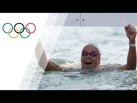 Van Rouwendaal wins gold in Women's 10km Marathon Swimming