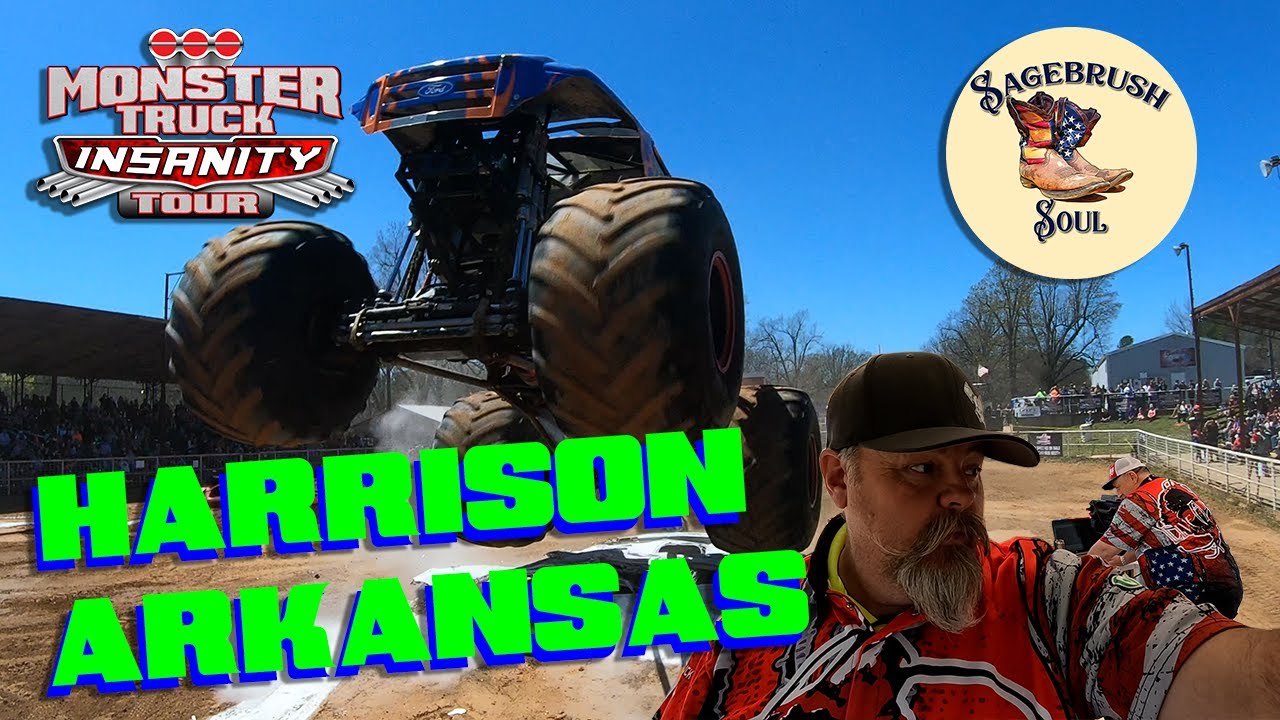 monster truck insanity tour harrison arkansas