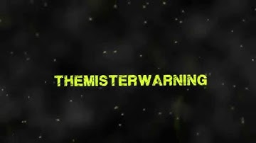 Intro #43 //  TheMisterWarning Intro | 2D | Sync