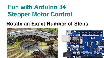 Fun with Arduino 34 Rotate an Exact Number of Steps