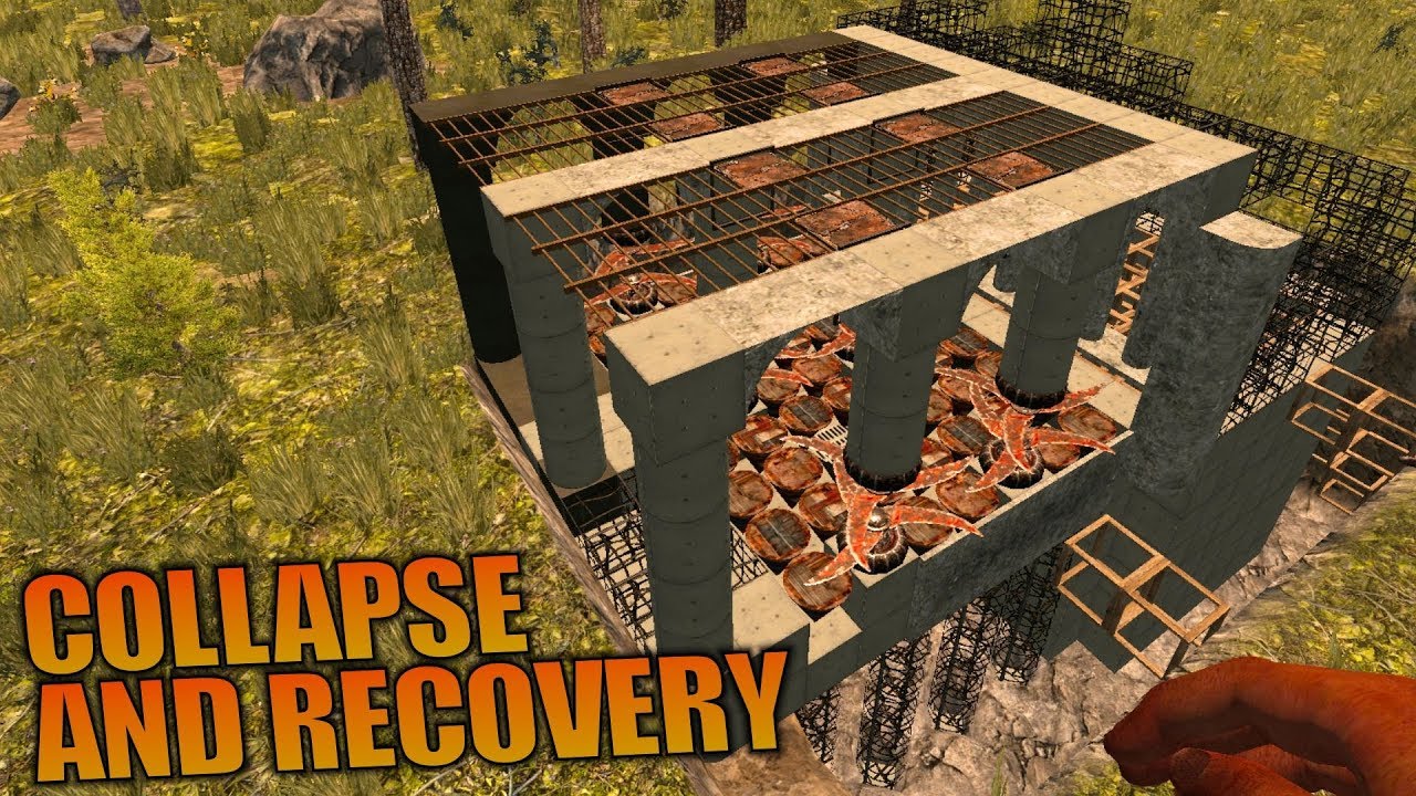 7 Days to die схема базы