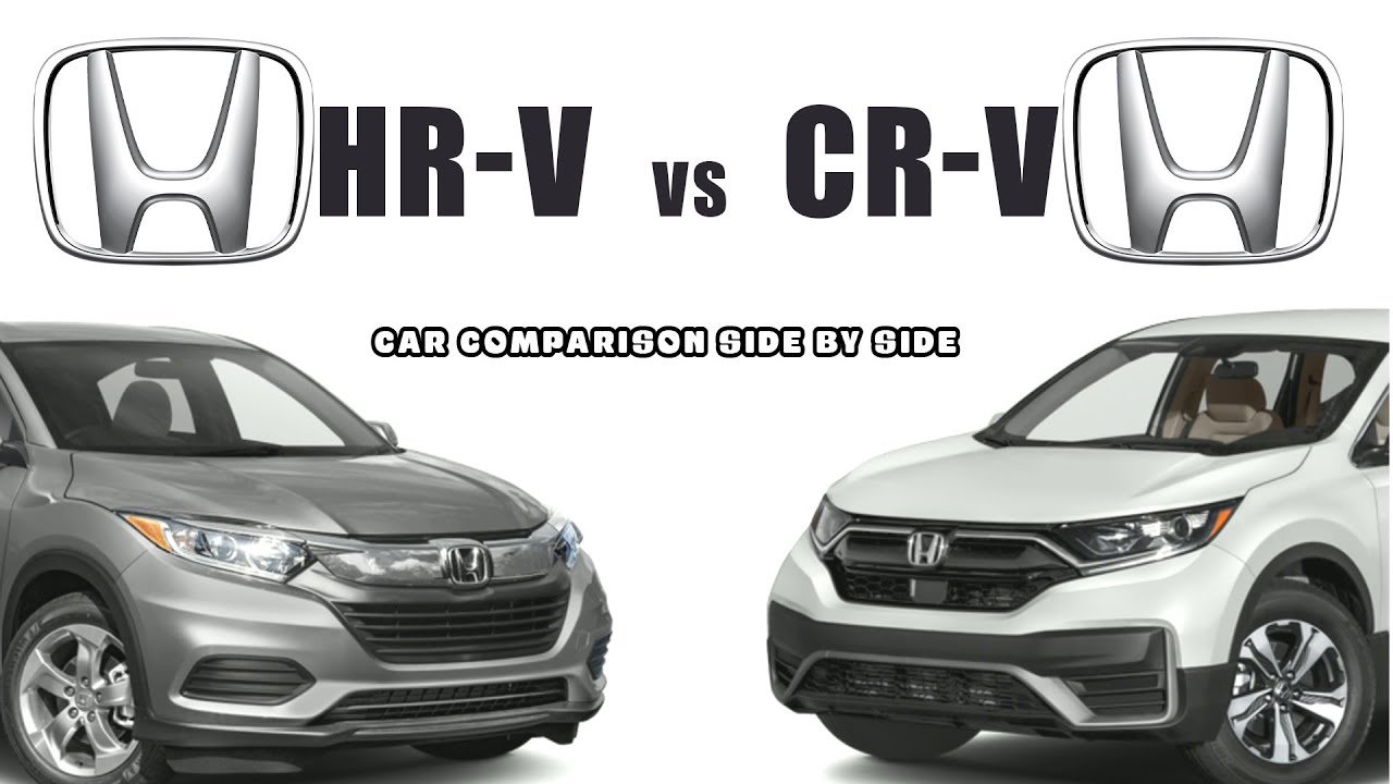 Honda HR-V vs Honda CR-V | 2022 car comparison side by side