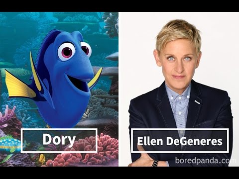 The Faces Behind Famous Cartoon Characters - YouTube