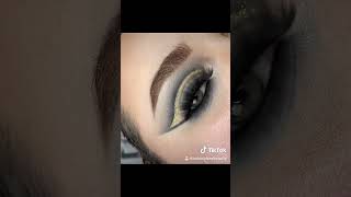 Bold Glitter Cut Crease Look