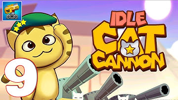 IDLE CAT CANNON - Gameplay Walkthrough Part 9 (iOS, Android)