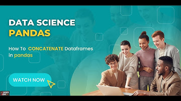 How To Concatenate Two DataFrame In Pandas | Concatenation Of Two DataFrame In Pandas