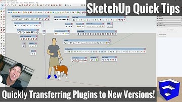 Move Plugins and Extensions from SketchUp 2017 to SketchUp 2018 - THE EASY WAY TO REINSTALL PLUGINS