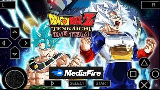 New Dragon Ball Z Tenkaichi Tag Team mod AF V2 for PPSSPP with permanent menu