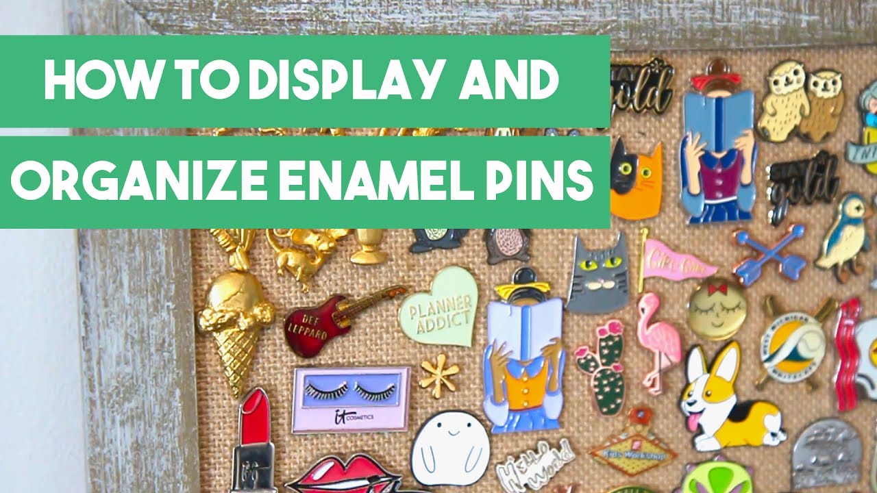 How to Wear and Display your Enamel Pins!