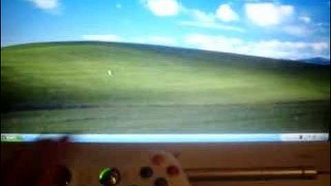 Navigating Microsoft Windows XP MCE with an XBOX360 Gamepad