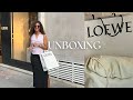 Unboxing loewe bag  loewe bag review and unboxing