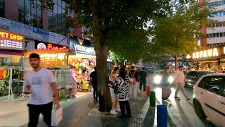 Ankara [4k60fps], Akşam Kızılay Yürüyüş Turu - Kizilay Walking Tour  in the Evening