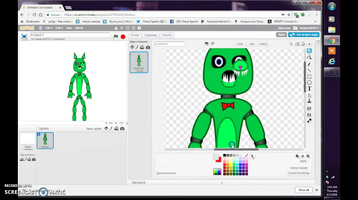 How To Make A Fnaf Four Fan Game On Scratch Part 1