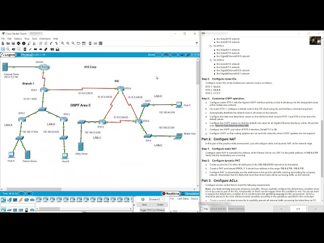 CCNAv7 ENSA Packet Tracer Skills Assessment class=