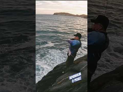 Miniatura do vídeo: TOMADA de Linha! PEIXE BRUTO! MOLINETE CANTOU! PESCARIA COSTEIRA EM CABO FRIO