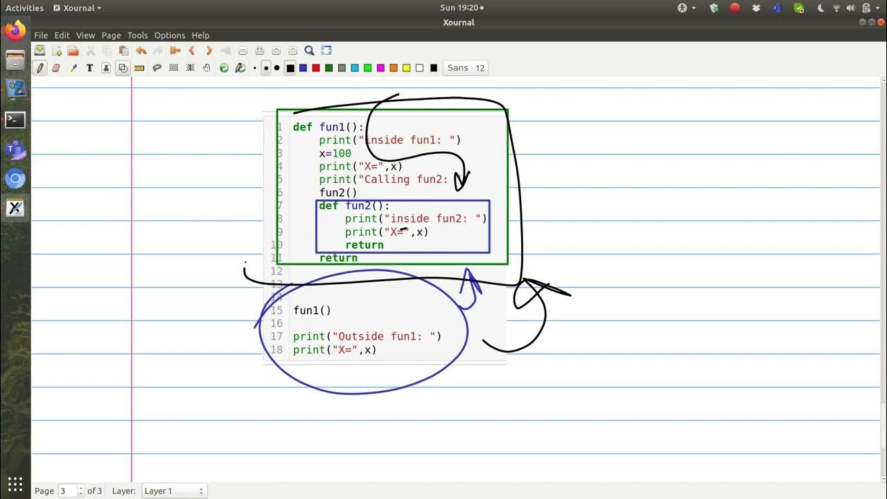 A Function with Local Scope | Python (Beginner) - YouTube