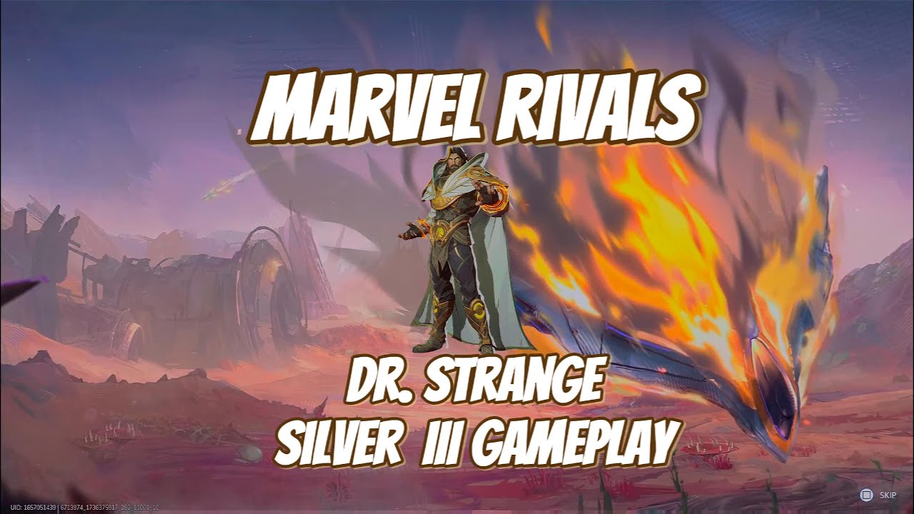 Silver 3 Rivals Marvel Rivals Dr. Strange Ranked Silver III Gameplay - YouTube