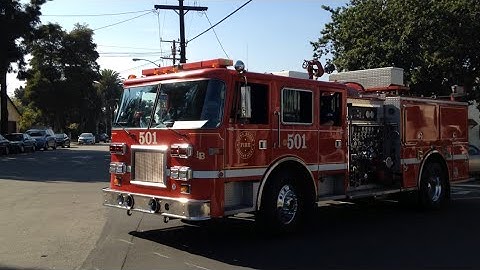 LBFD reserve engine 501 and new rescue 9 responding