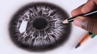 HOW TO DRAW EYE PUPIL: STEP BY STEP