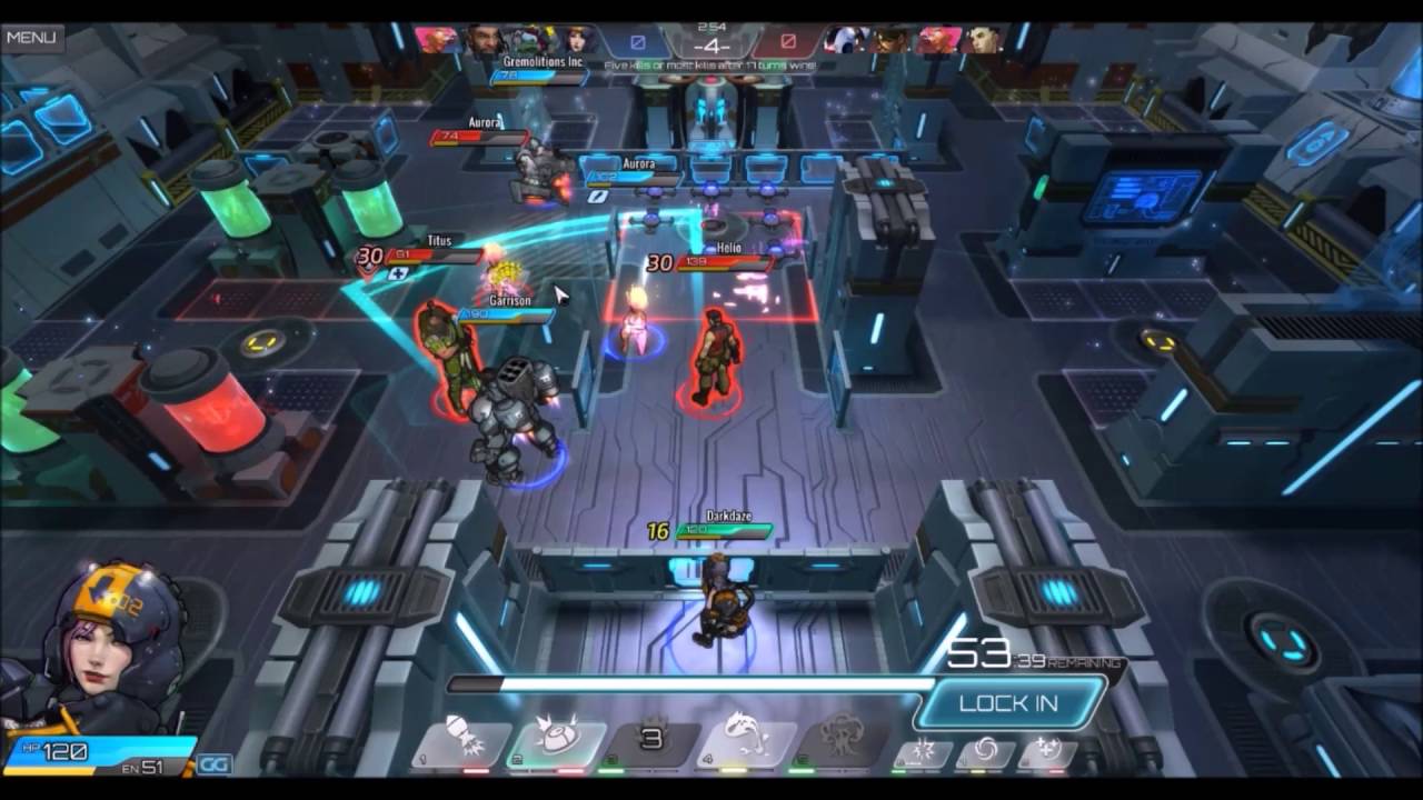 Atlas Reactor - - Solo Zuki Gameplay against 2 star bots with 4 star bot teammates