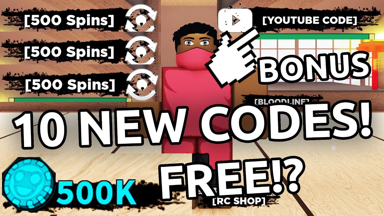 NOVOS CÓDIGOS 1000 SPINS e 300K RELL COINS!! UPDATE 210 no SHINDO LIFE  (shinobi life 2) - Roblox 