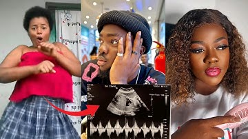Finally 😳 Ama Official Pregnant for TiK ToK Star Asantewaa Brother ( pregnancy test done ) AY3 KA 🤔