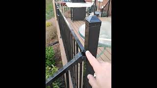 Installation of Fortress Railing (Tips and Technique)