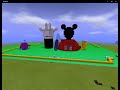 the mickey mouse club house (minecraft)